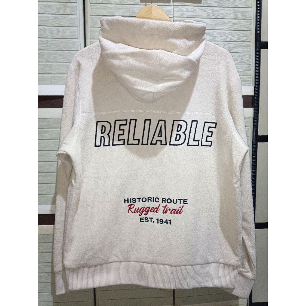 Hoodie Zipper Sherpa Polar dari JEEP willys