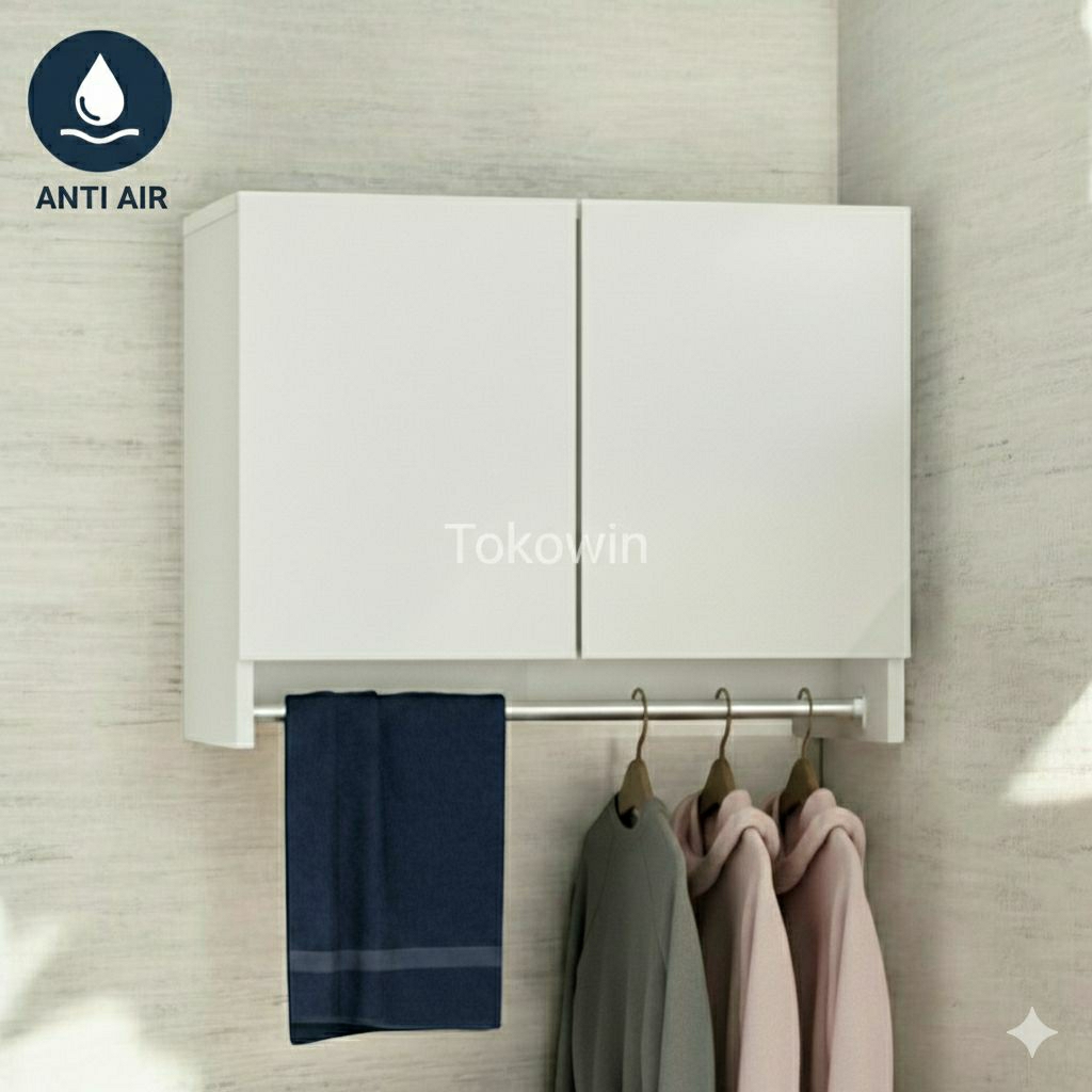 Kabinet Dinding / Lemari Loundry Size 50x30x60 cm