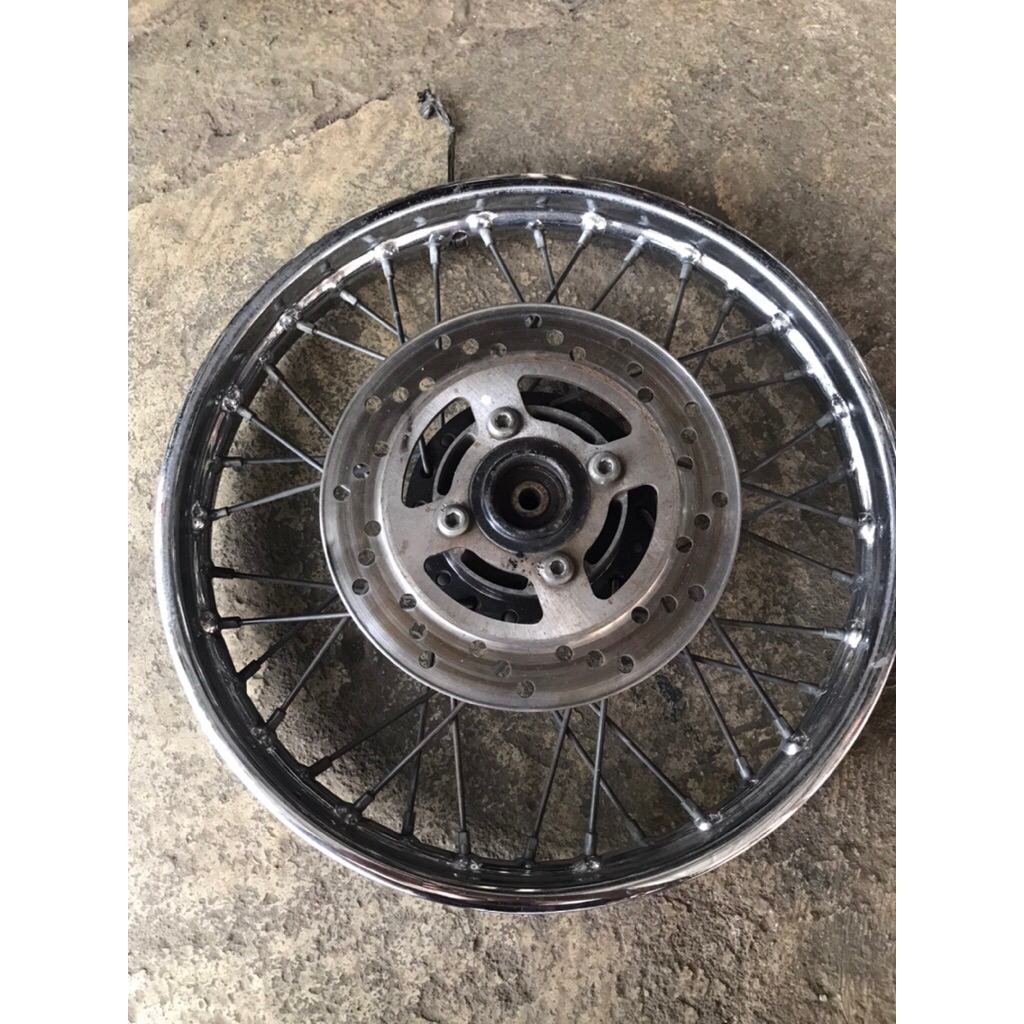 Velg Pelk Set Tromol Piringan Depan Yamaha Mio Sporty 5TL Mio Smile Original