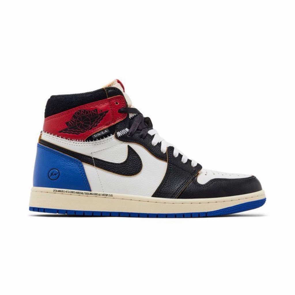 Air Jordan 1 Retro High OG x Union LA x Fragment Design Varsity Red