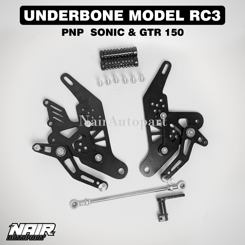 Underbone Sonic & GTR Model RC3 V.2 Footstep Underbone Honda Jupiter Sonic Honda GTR 150