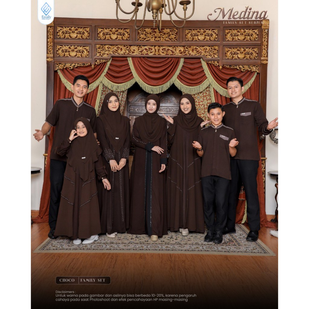 Sarimbit Medina Original Emily SARIMBIT KELUARGA FAMILY SERIES