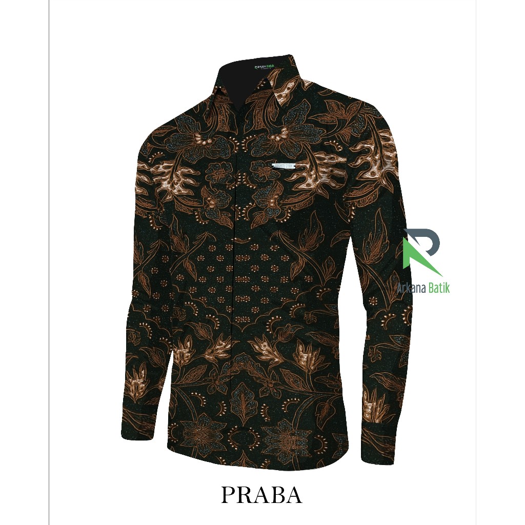 Arkana Batik Slimfit Motif Praba