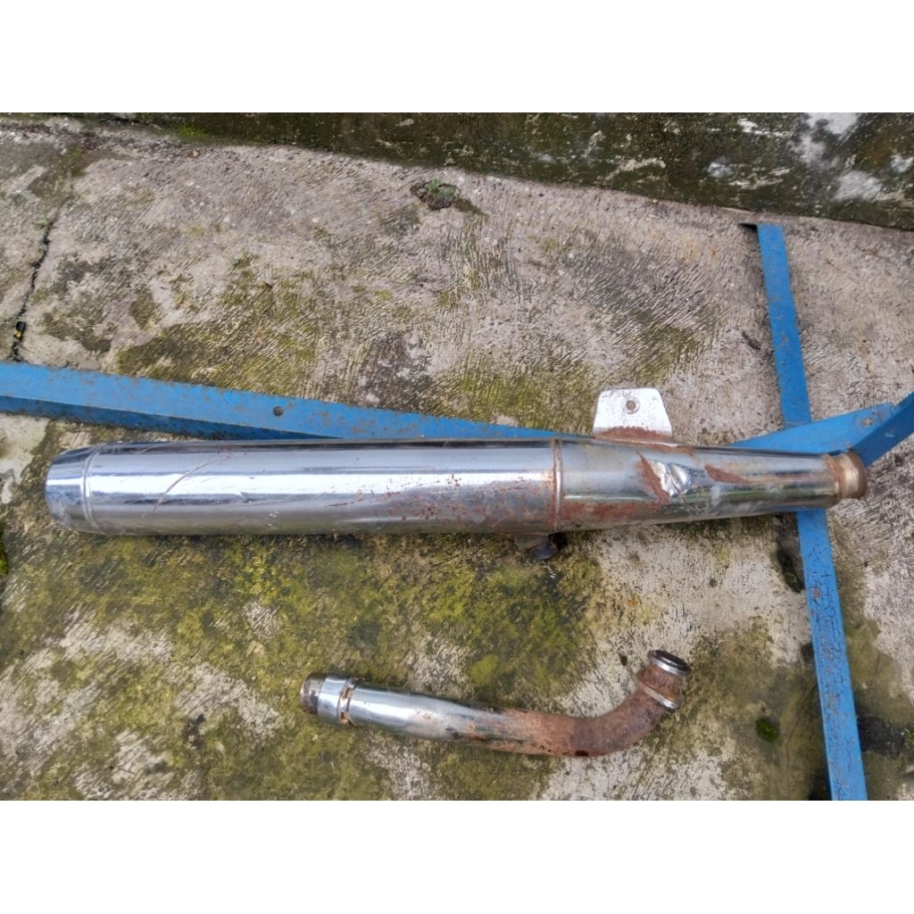 Knalpot Yamaha Force 1 original copotan