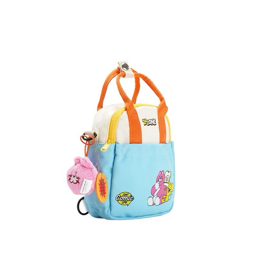 Qyounger Zizone Mini Sling Bag Tas Selempang Karakter Zizone