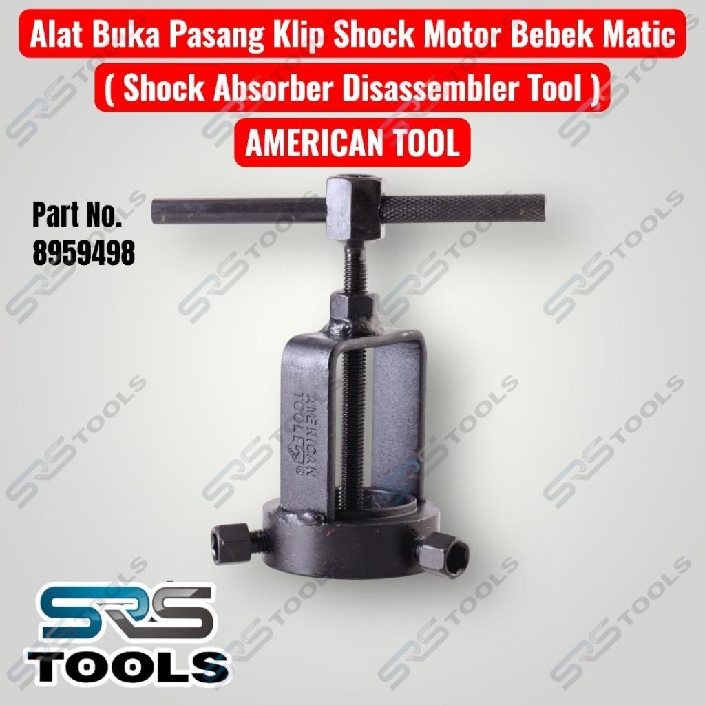 AMERICAN TOOL 8959498 Shock Absorber Disassembler Tool / Alat Treker Lepas Melepas Buka Pasang Memas