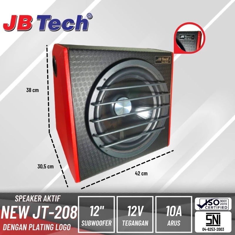 JB TECH Bass Box JT- 208
