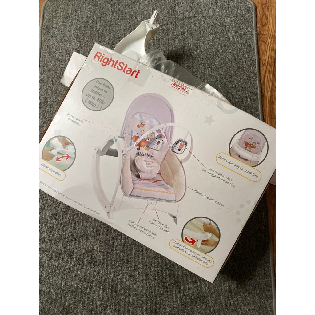 PRELOVED bouncer right start 2in1