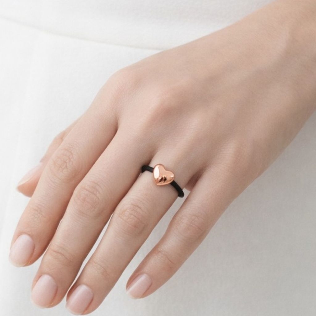 Cincin Tali Emas Inisial Fashion - Toko Emas Gadjah