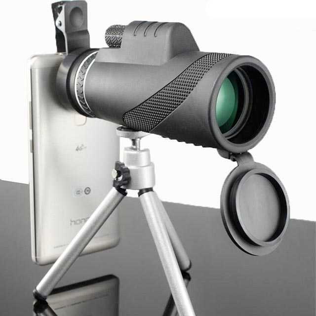 Teropong Kamera Hp Lensa Tambahan Tele Zoom 40x60 Fotografi Smartphone Outdoor Jarak Jauh