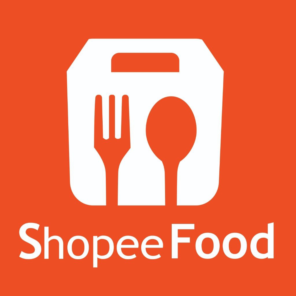 Stiker vinyl LOGO ONLINE FOOD 15x15 CM