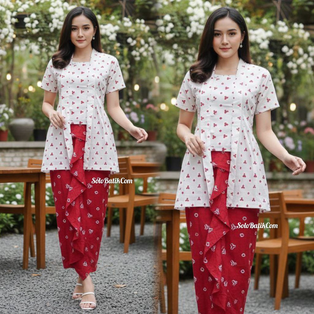 SETELAN BATIK WANITA  SOLO RAHAYU