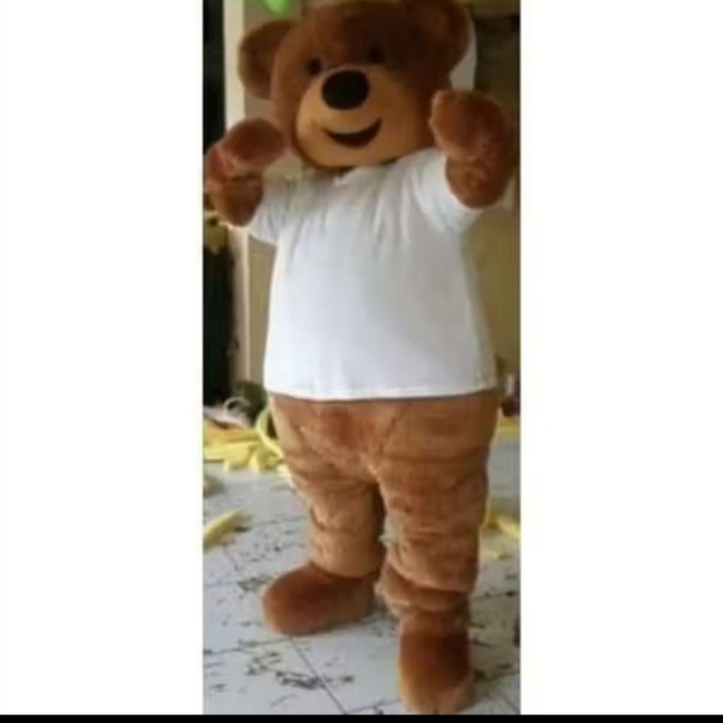 kostum badut teddybear/beruang