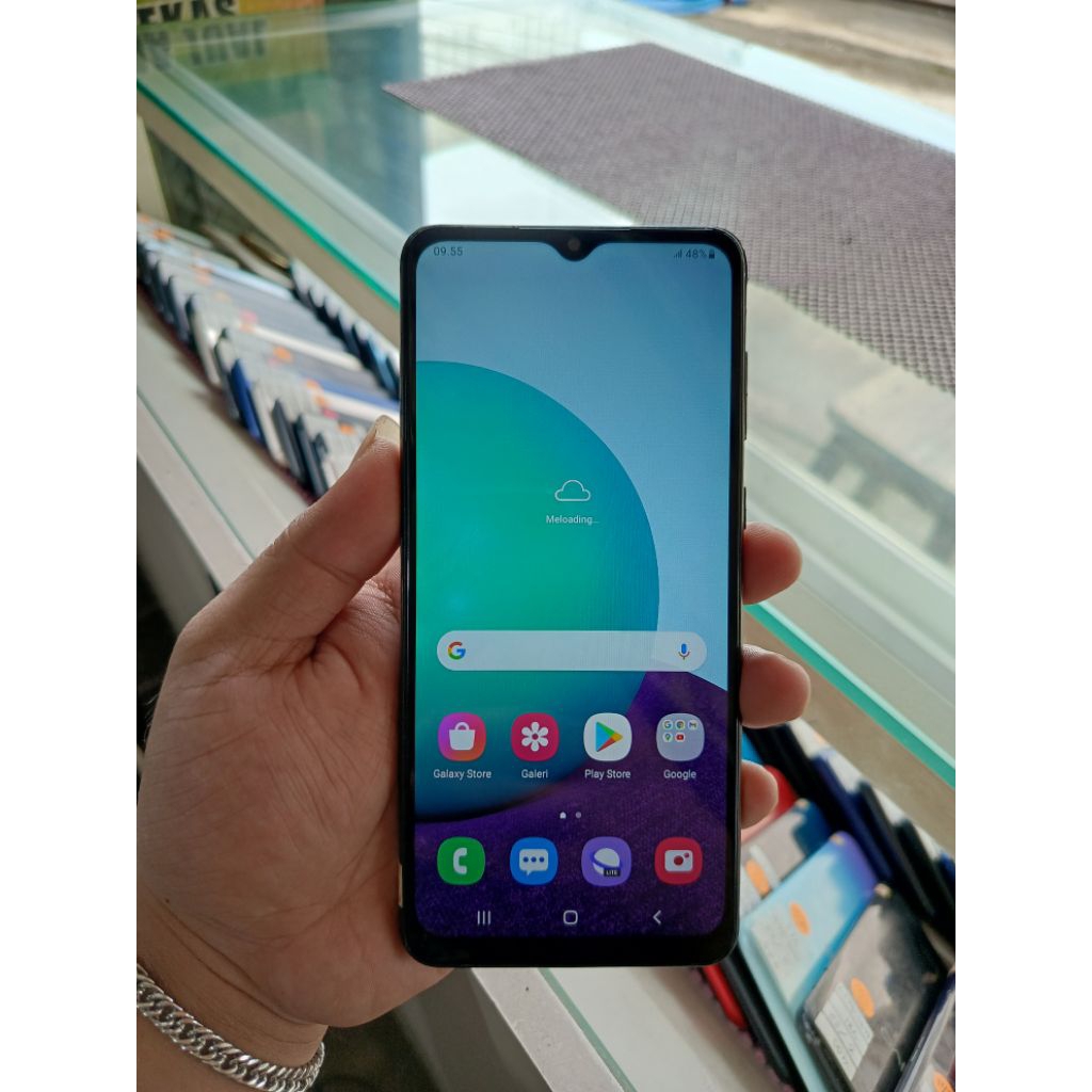 Samsung A02 Ram 3/32 hp second normal layak pake