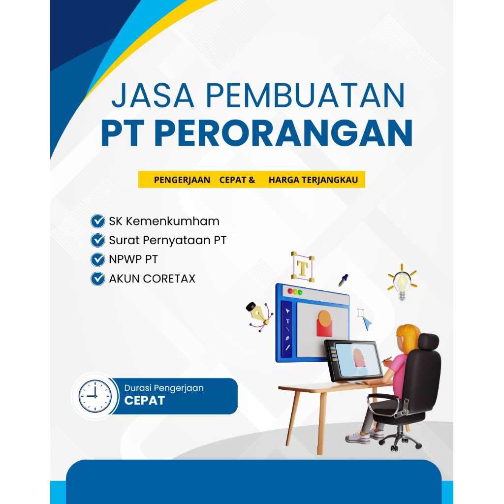 Jasa Pembuatan PT Perorangan Resmi - Proses cepat & aman