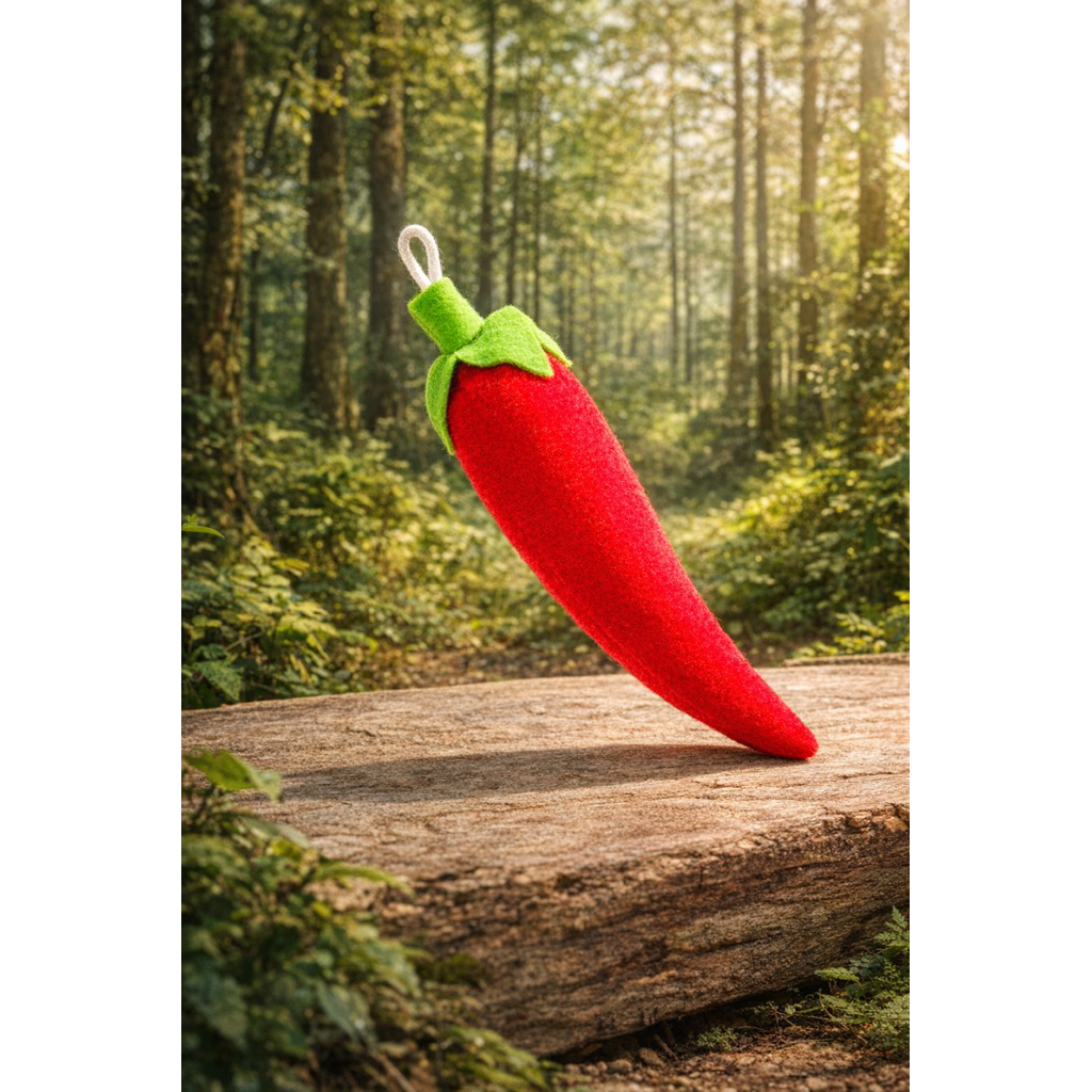 boneka cabe gantungan kunci