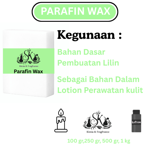 Parafin Wax / Paraffin Wax / Parafin Padat / Bahan Lilin