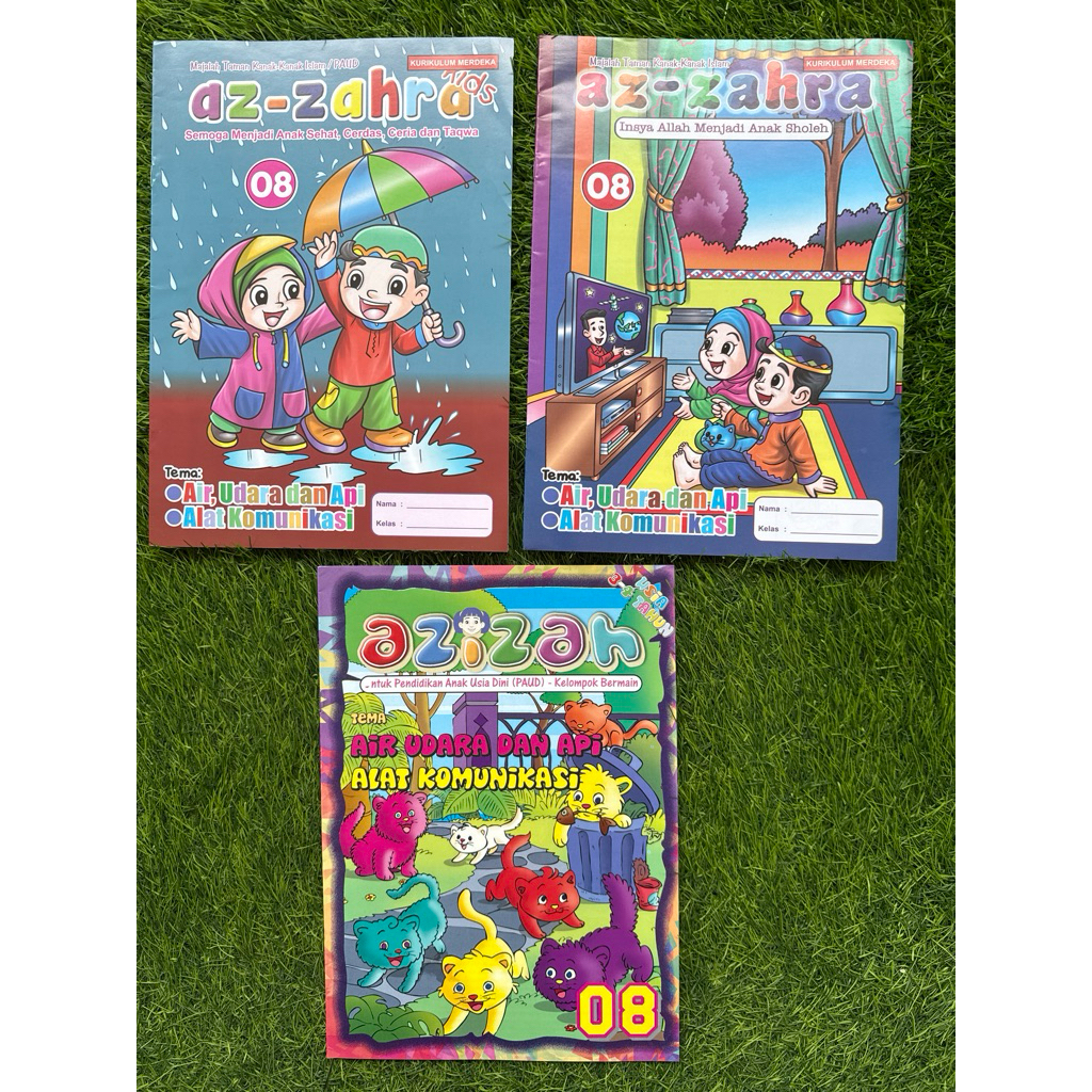Majalah Paud Tk Tema Air Udara api dan Alat komunikasi