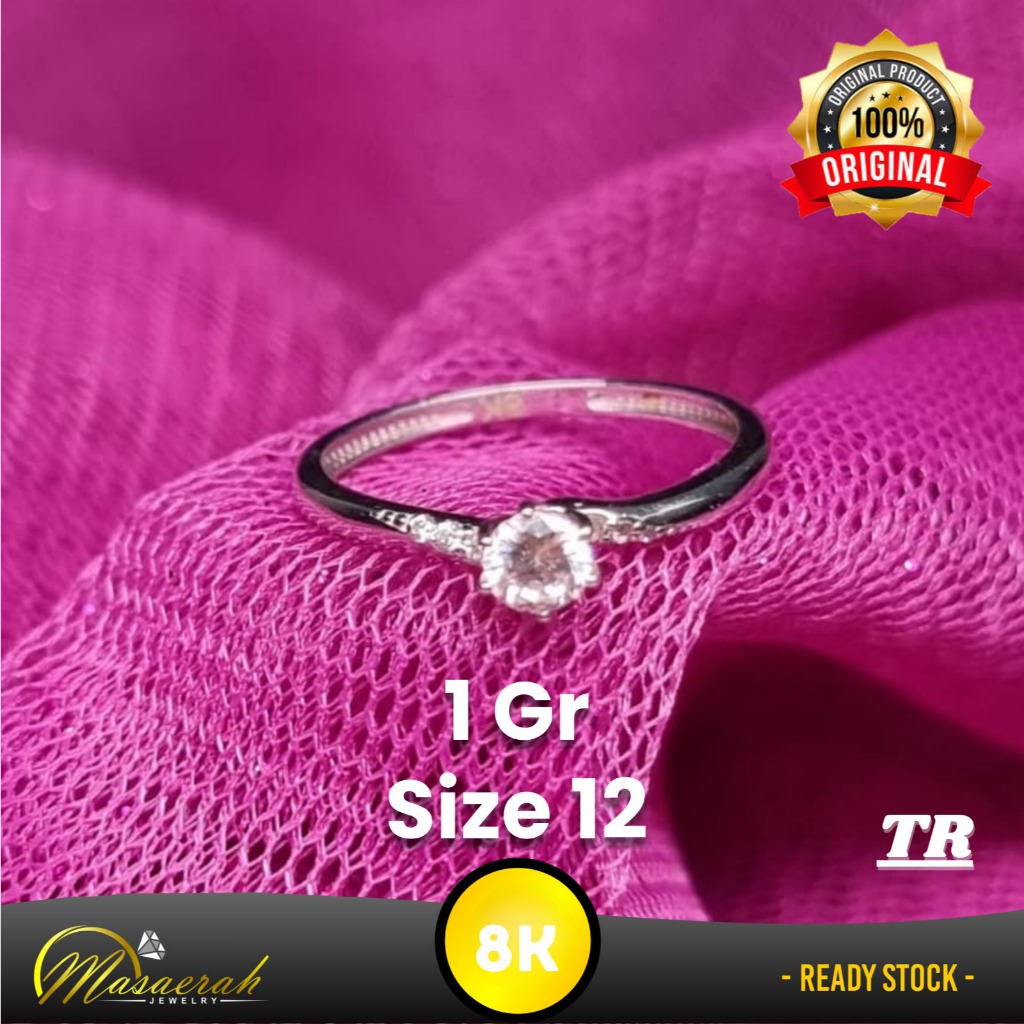 Cincin Emas 8K - Toko Emas Gajah Saerah - 1 Gram 2564