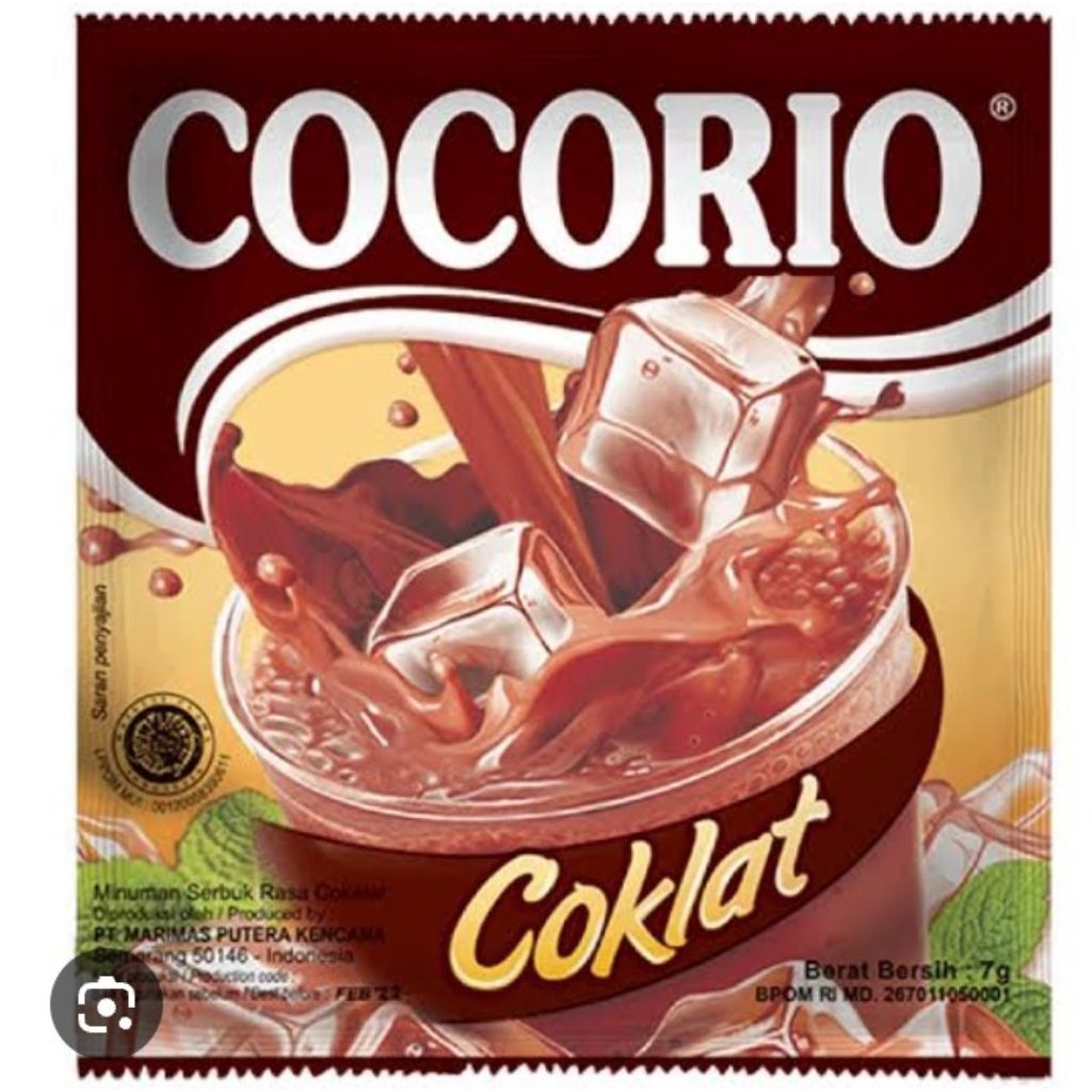 MINUMAN BUBUK ES PUTER COCORIO (1 RENCENG)