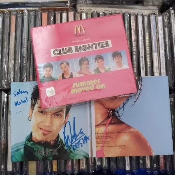CD Club Eighties - Summer Moved On + Tanda Tangan Desta & Lembu