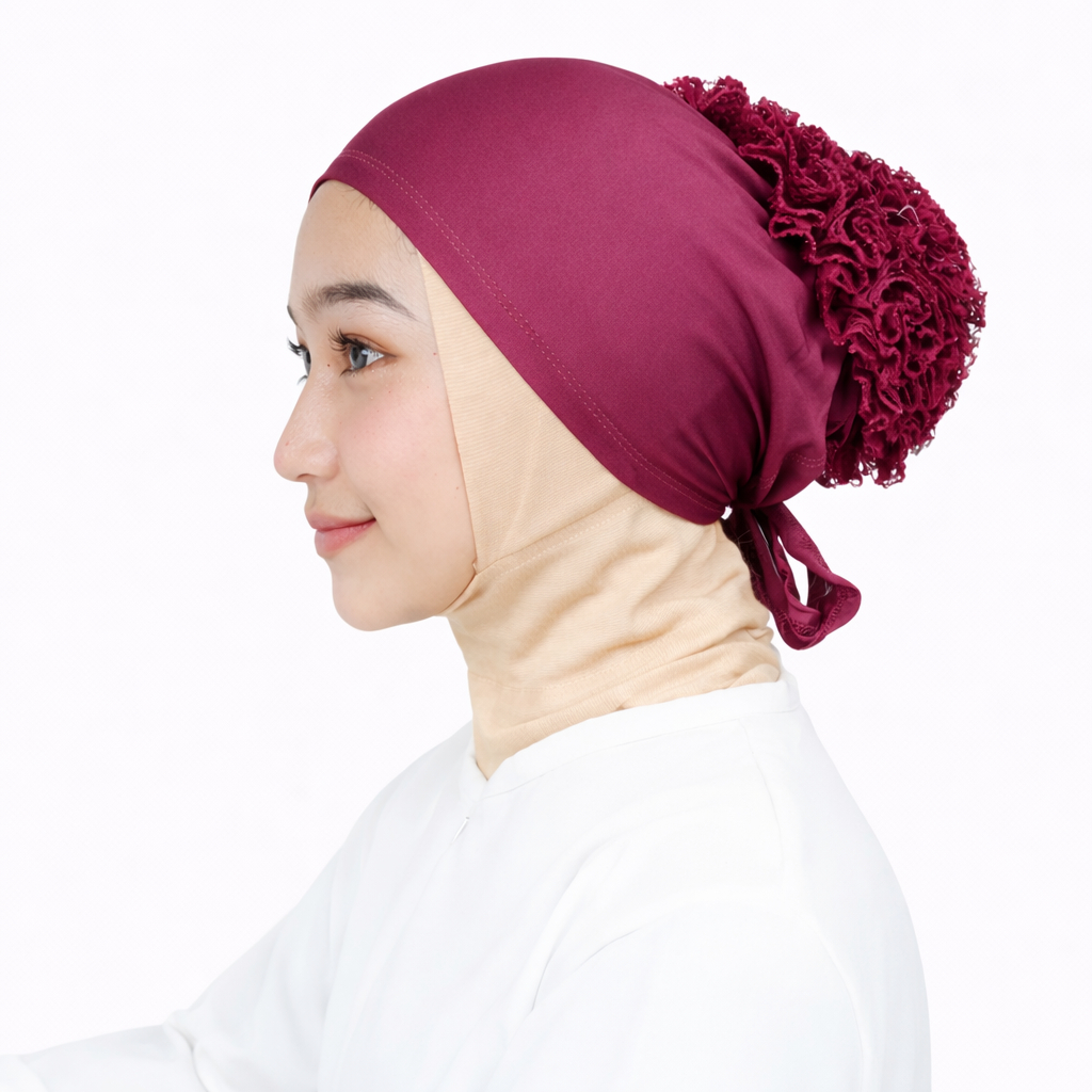 Inner Turki Cepol Renda Brukat Jumbo Premium All Size