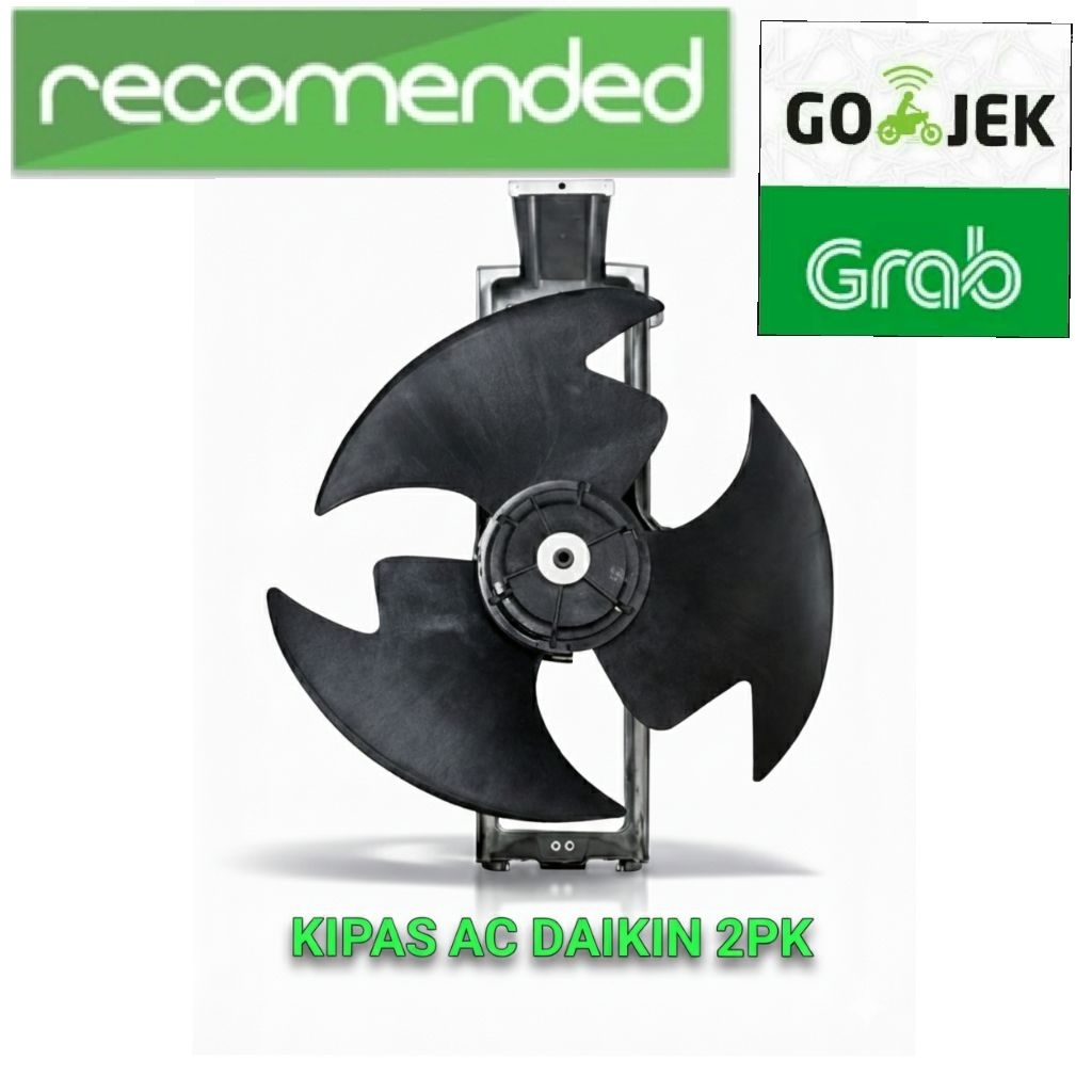 Kipas Blower AC 2pK dari AC Daikin Siap Pakai Bergaransi Kabel Panjang Kapasitor Baru