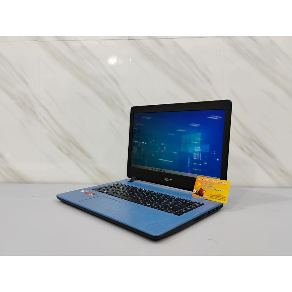 LAPTOP ACER ASPIRE A314-41 SECOND SIAP PAKAI