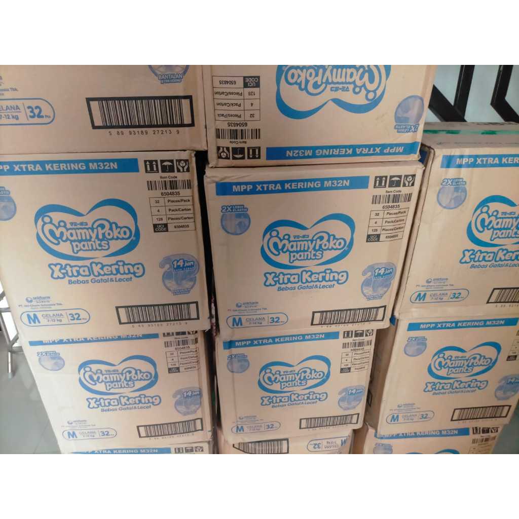 mamypoko 1 karton ukuran L M S