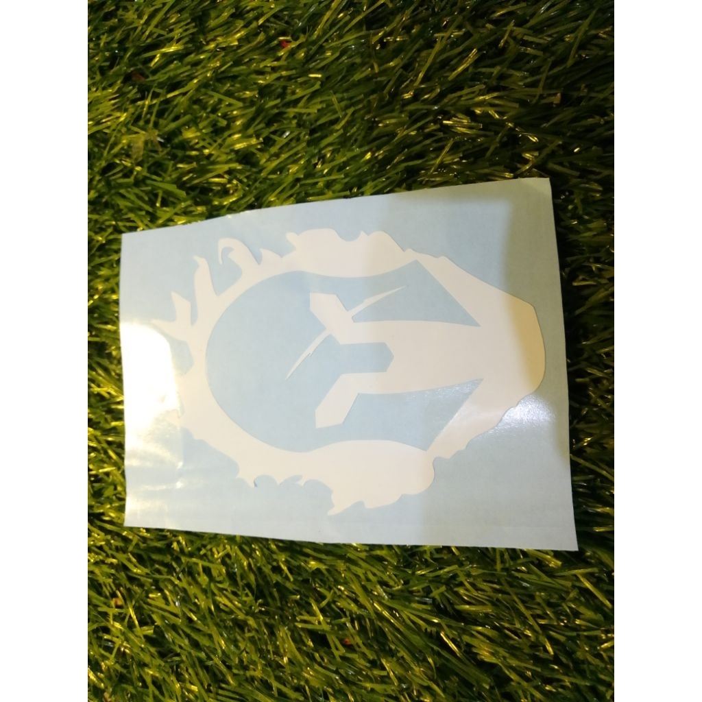 stiker cutting spartan helmet