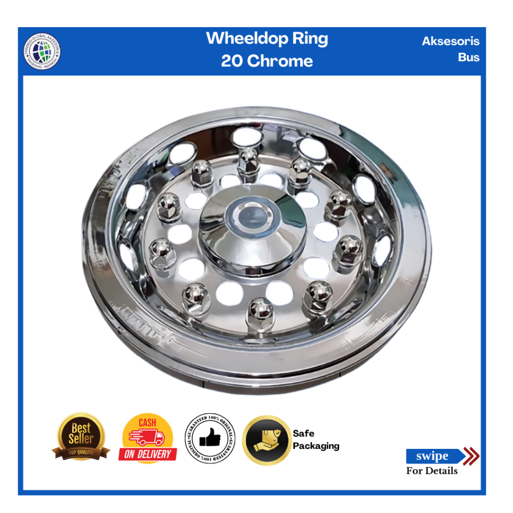 Wheeldop Ring 20 Chrome/Wheeldop Ring 20 Diamond