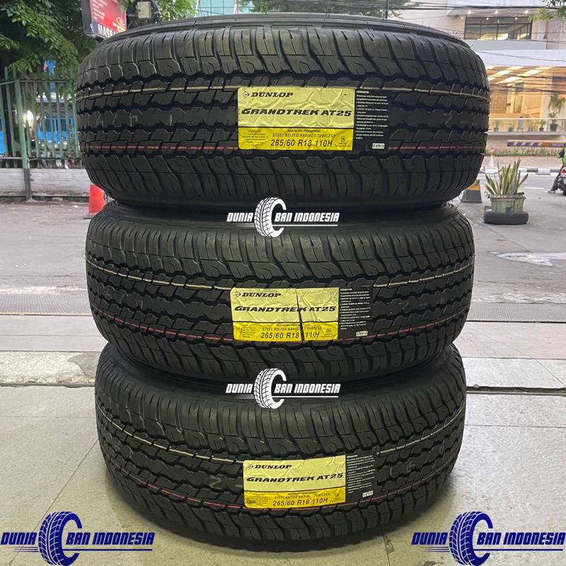 Ban Dunlop GRANDTREK AT25 265/60 R18 PAJERO FORTUNER