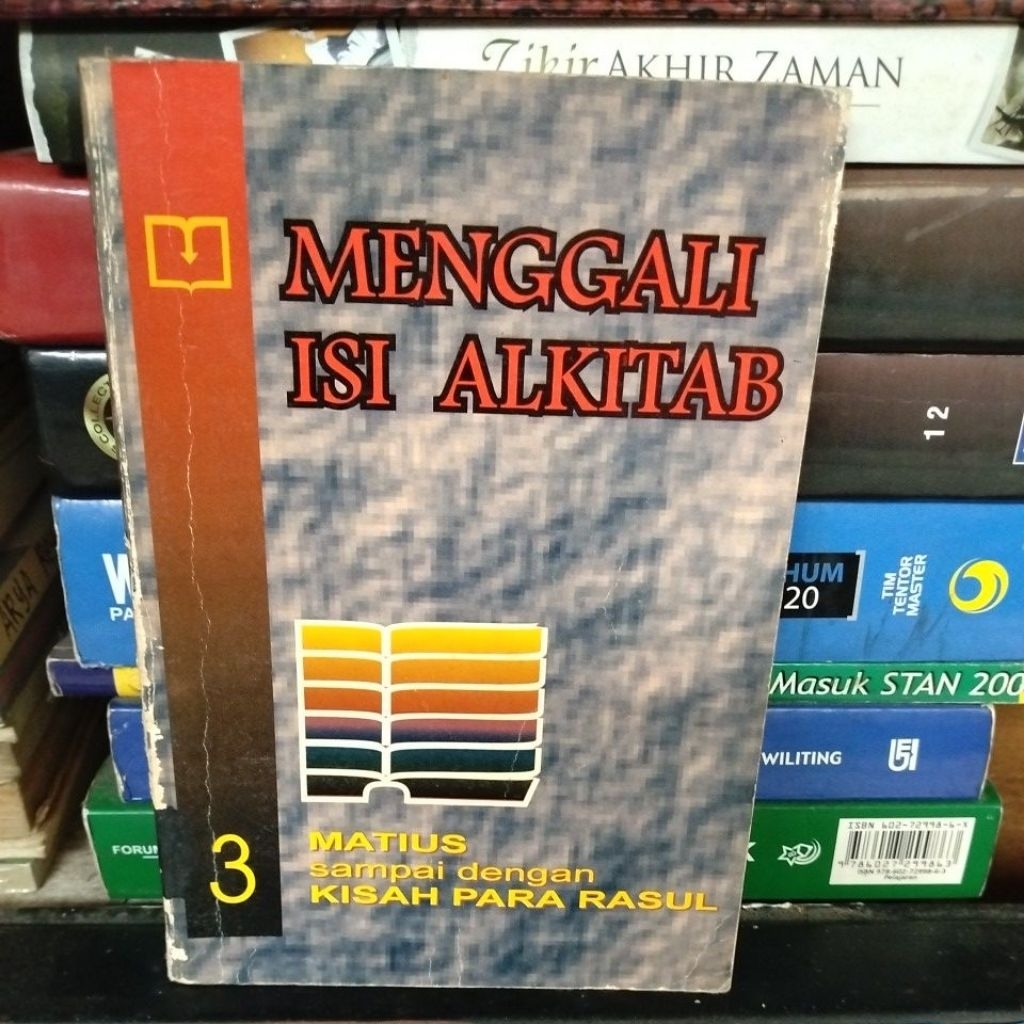 BUKU BEKAS ORIGINAL MENGGALI ISI ALKITAB