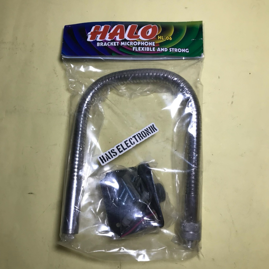 Halo Stand Mic Masjid HL-06 Aluminium Flexible dan Kuat Bracket Microphone untuk Masjid