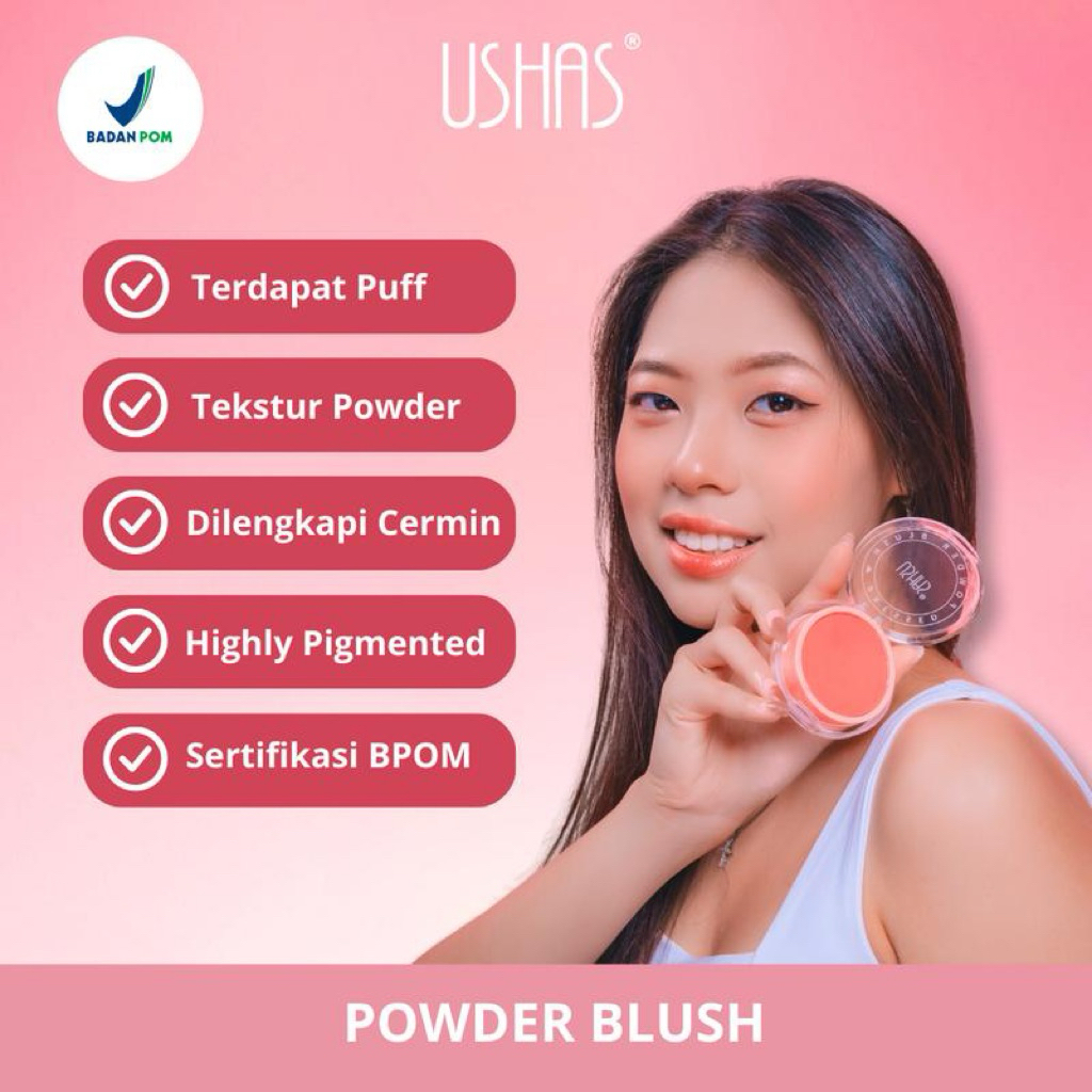 USHAS BLUSH ON