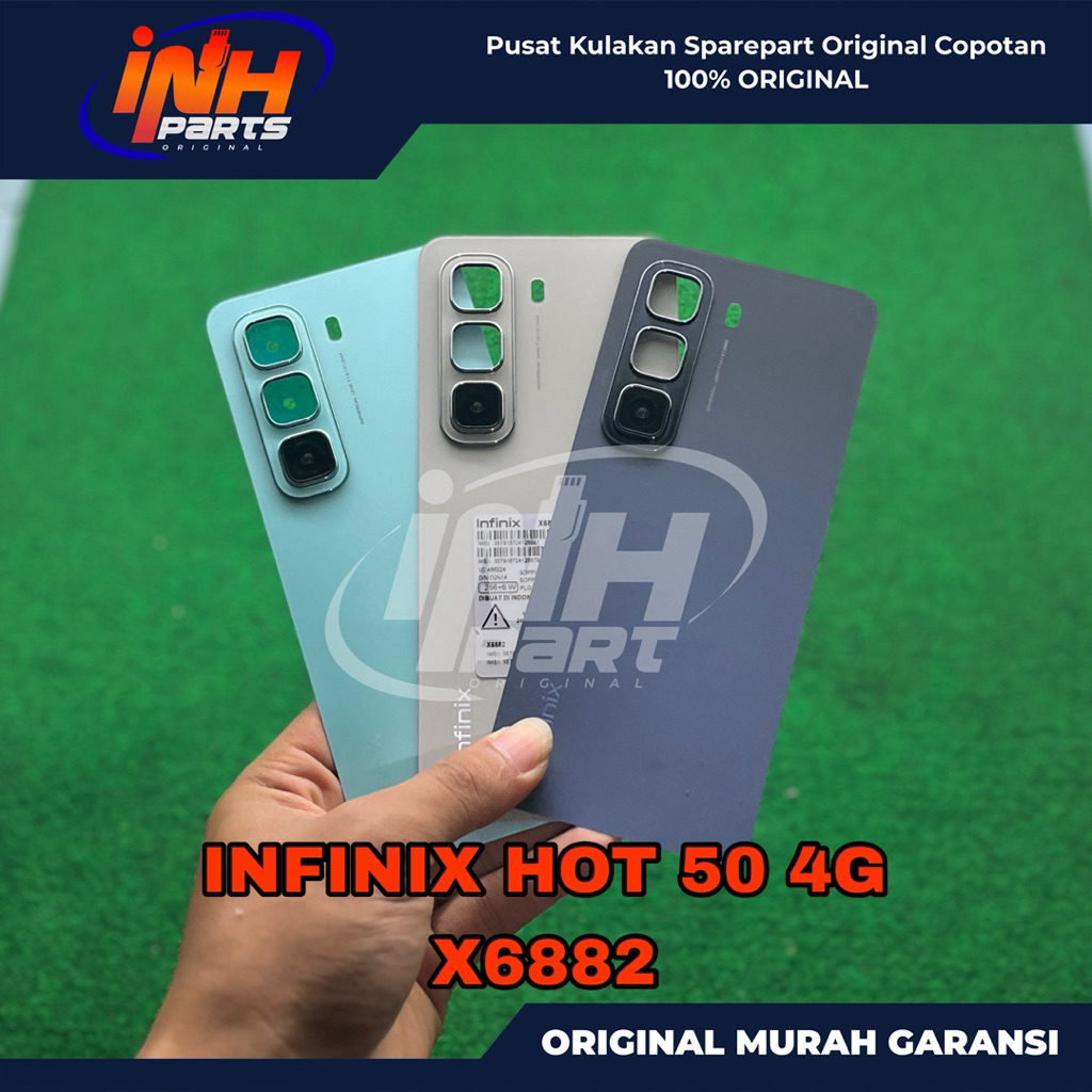 [INH PARTS] BACKDOOR CASING INFINIX HOT 50 4G ORIGINAL