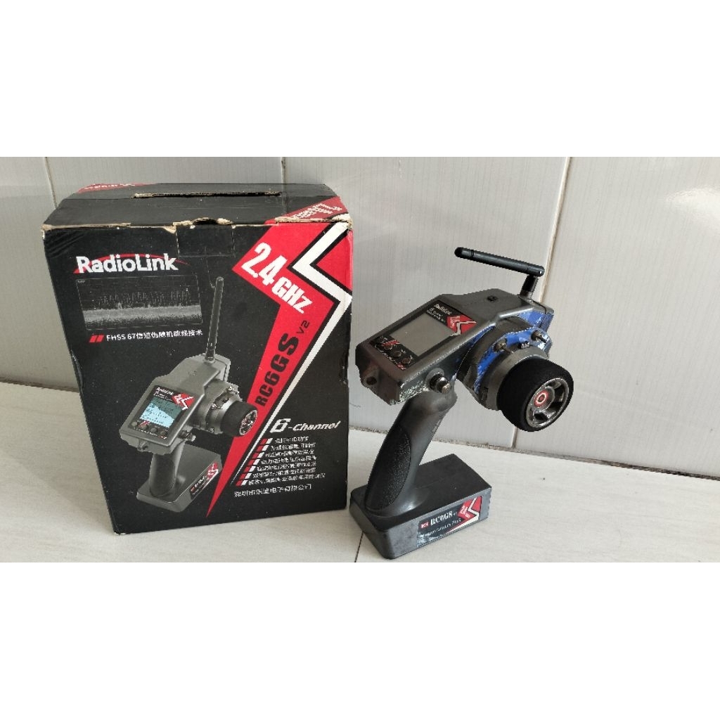 remote Radiolink rc6gs v2 + receiver gyro riciver not sanwa flysky noble hot rc dumbo rc futaba gt2 