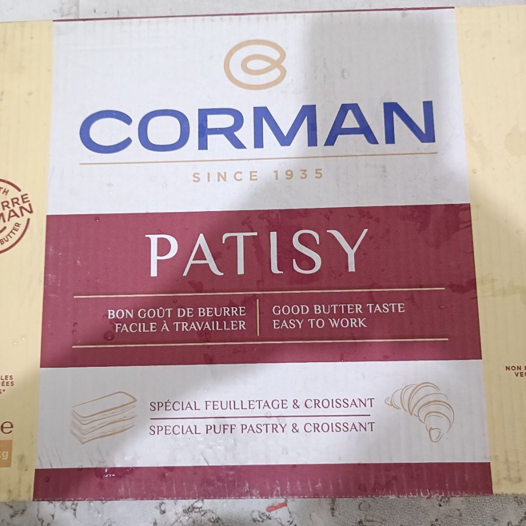 Corman Patisy Sheet 2Kg Butter Blend