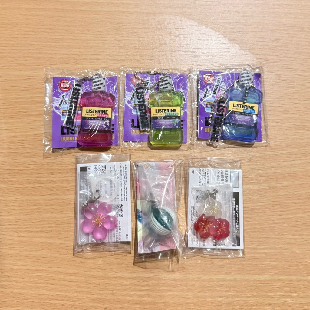 (NEW) Japanese Gotochi Trinkets Keychains