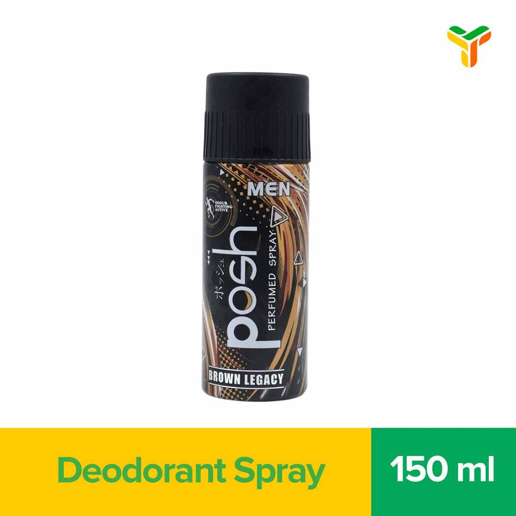 Posh Men Deodorant Spray Brown Legacy 150 Ml