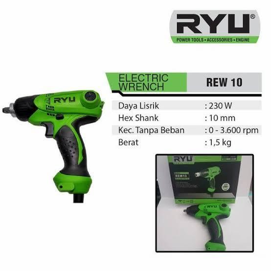 Mesin Impact Listrik Electric Wrench Rew 10 Ryu