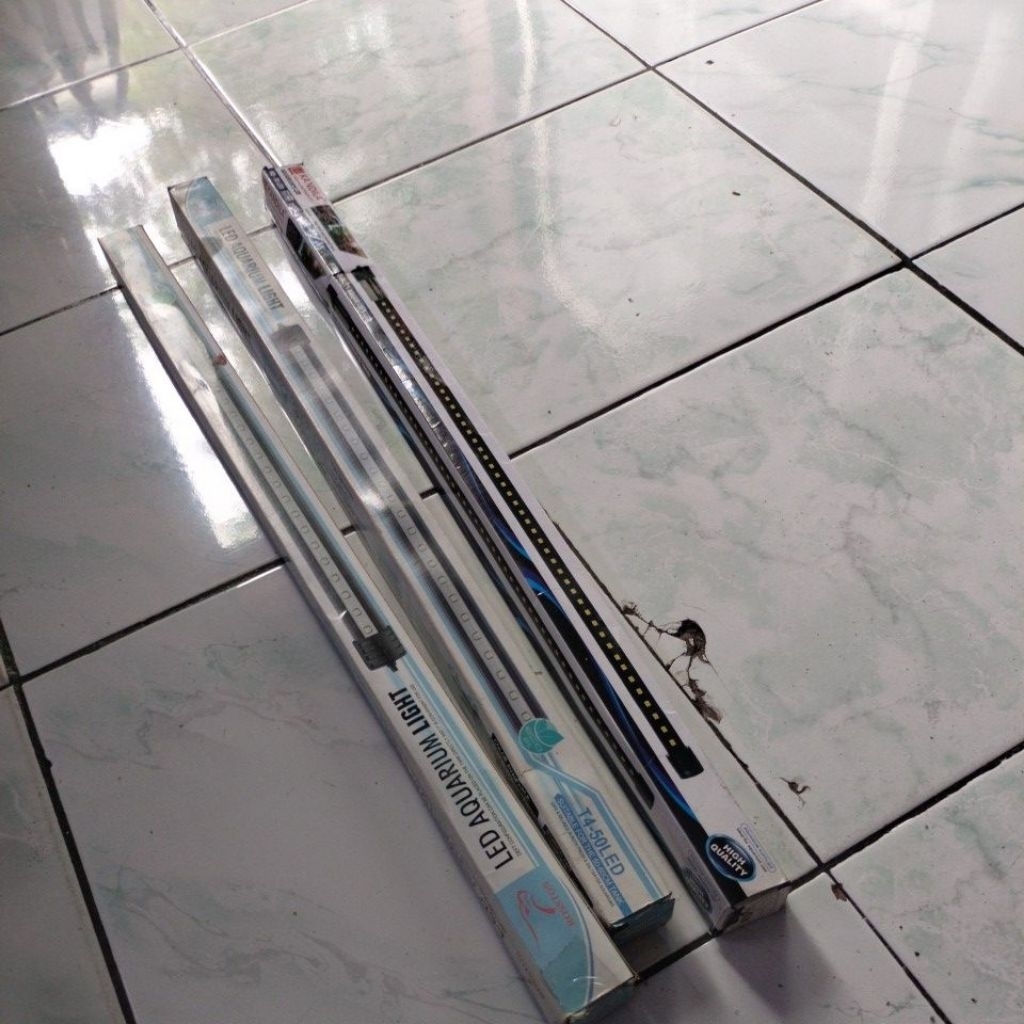 lampu led celup 50 cm aquarium