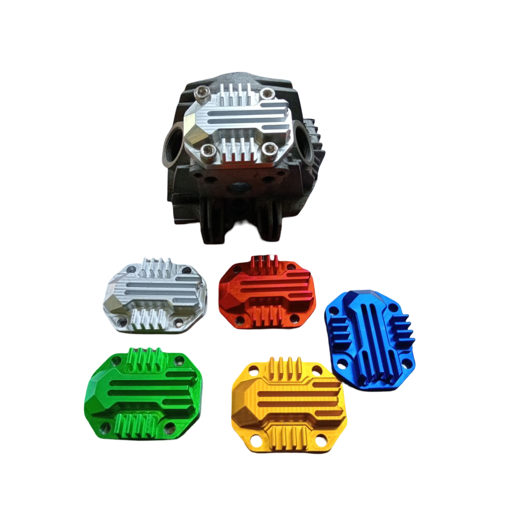 Tutup Cover Head Astrea Grand Legenda Supra Fit/Wave 110 C-series CNC MODEL Takegawa ksm