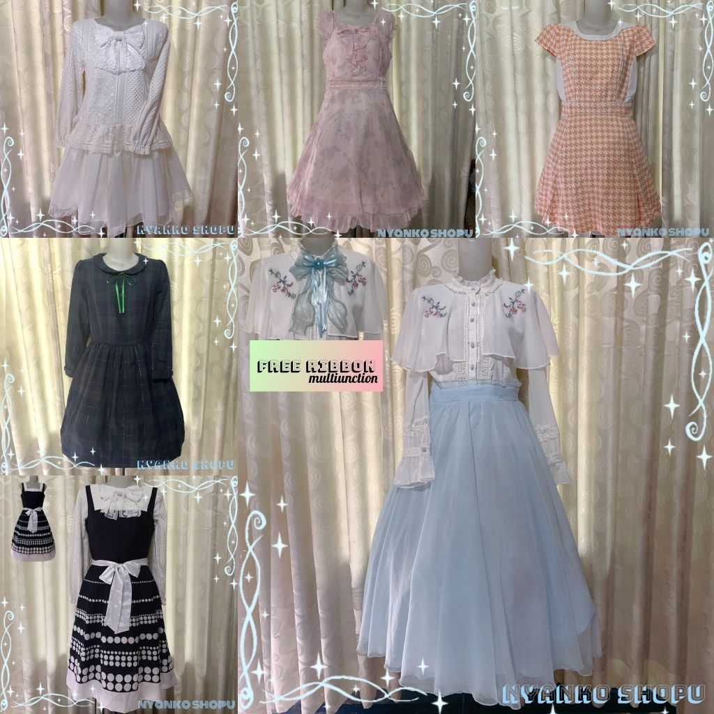 Lepas Kolpri ANK Rouge~ Liz Lisa~ Lolita Kawaii Dress Taobao
