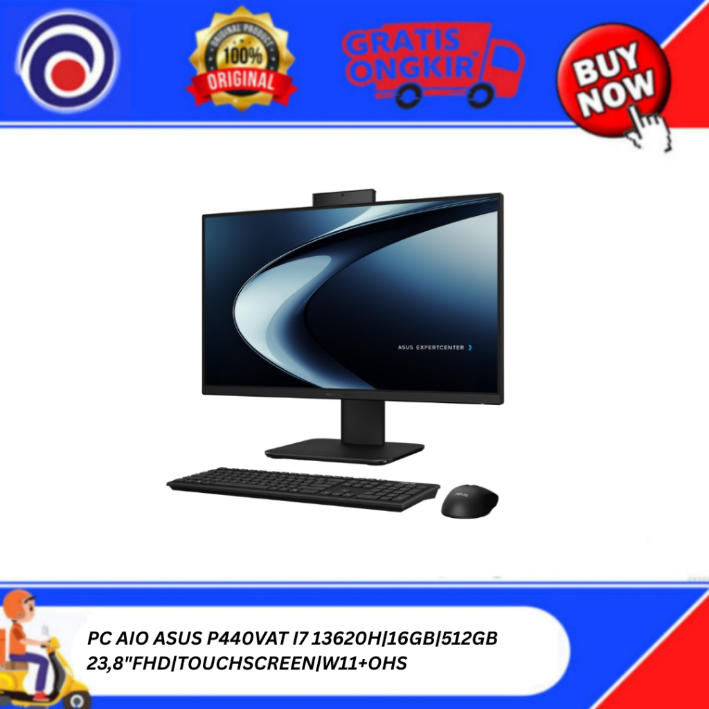 PC AIO ASUS P440VAT I7 13620H|16GB|512GB 23,8"FHD|TOUCHSCREEN|W11+OHS