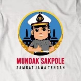 Kaos Unik Kata kata Mundak Sakpole Sambat Jawa Tengah