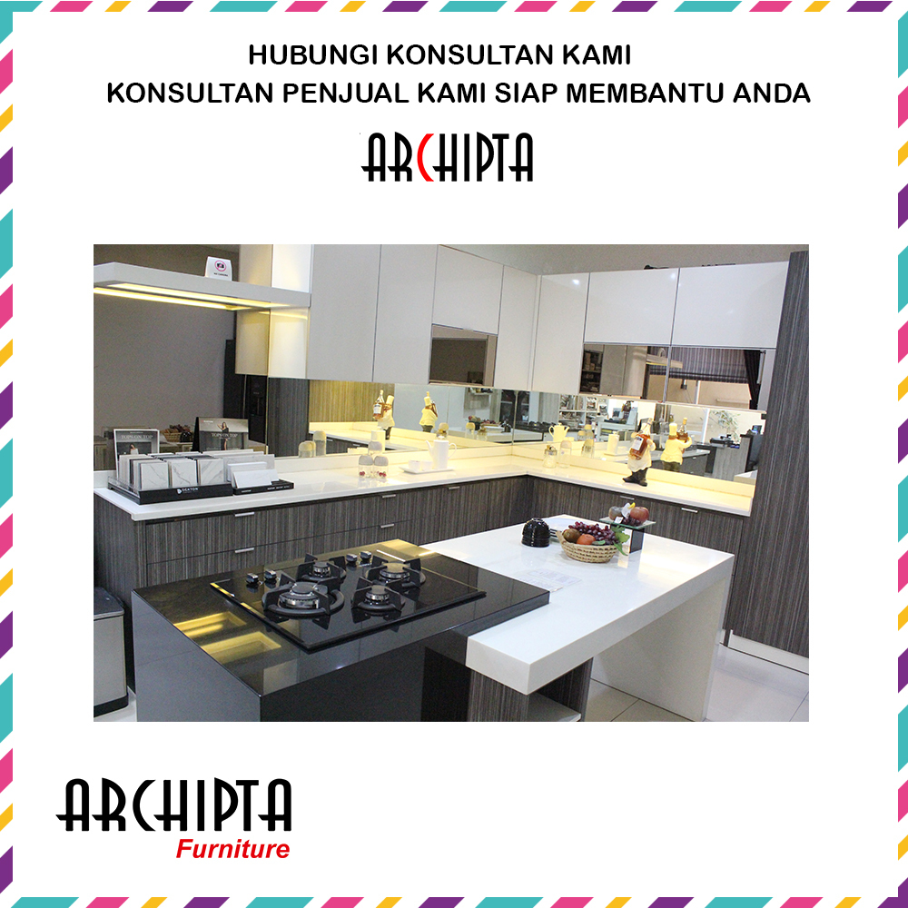 ARCHIPTA INTERIOR - KITCHEN SET/ LEMARI DAPUR - Desain Custom