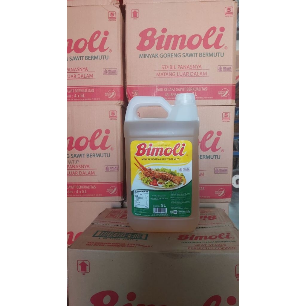 Minyak Goreng Bimoli 5 Liter - Praktis, Ekonomis, dan Berkualitas