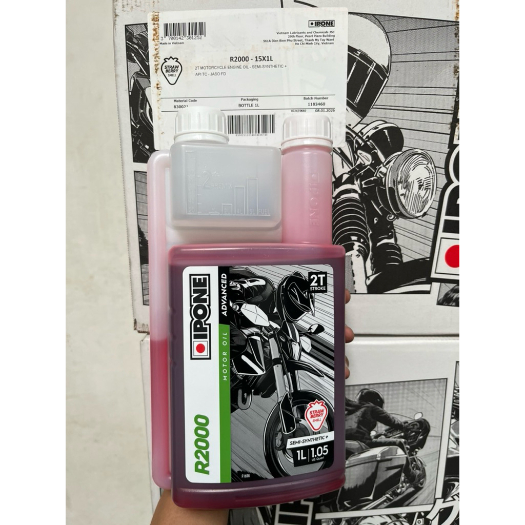 OLI SAMPING IPONE R2000 NINJA R RR SS RX KING F1ZR NSR SATRIA 2 Tak WANGI STRAWBERRY ORIGINAL IPONE 