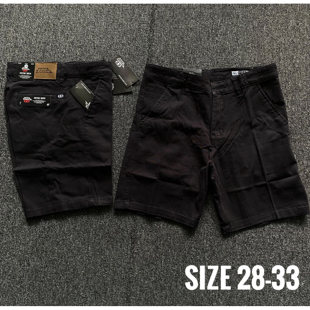 Celana Chinos Pendek Cowok No Fear Premium